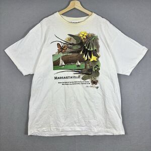 Vintage Turner Single Stitch Mens 2XL Jimmy Buffet Margaritaville Made In USA